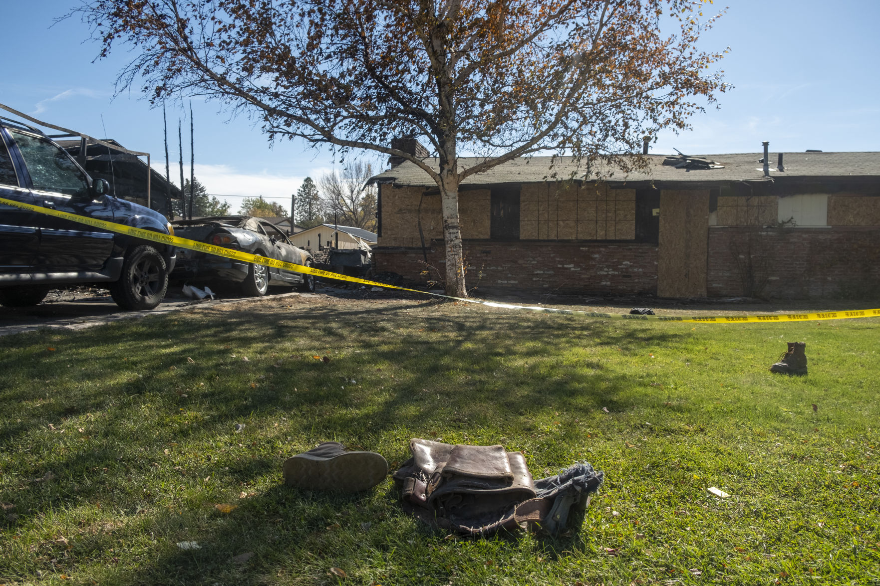Arson fire in Jerome